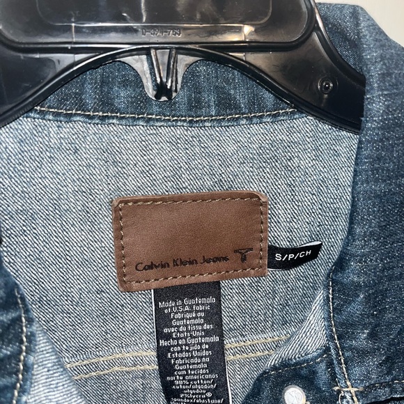Calvin Klein Jean Jacket - Picture 3 of 3